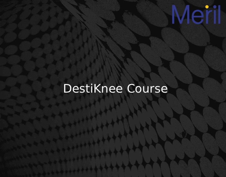 DestiKnee Course at Meril Academy