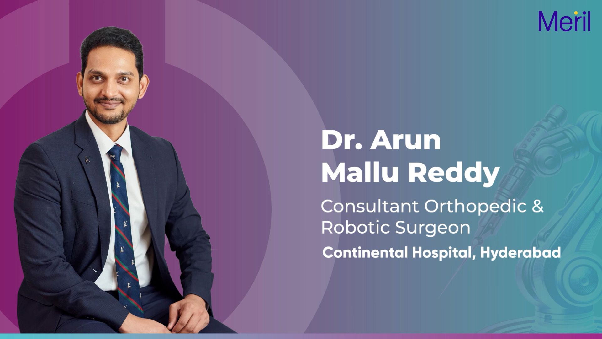Transforming Knee Replacement with Robotics | Dr Arun Reddy Explains