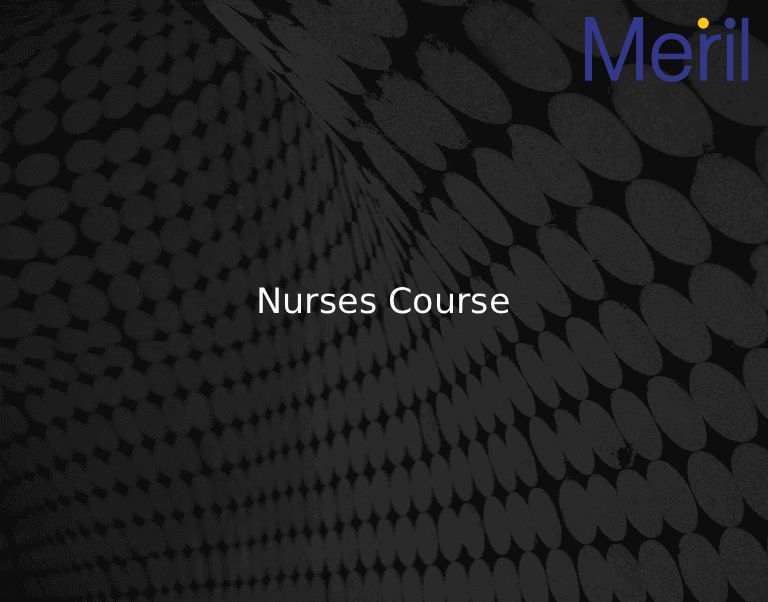 Nurses Course