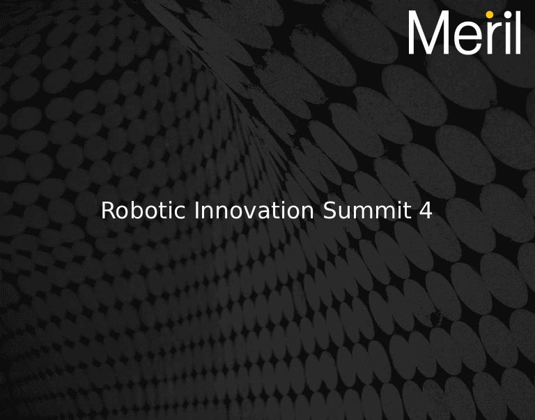 Robotic Innovation Summit 4