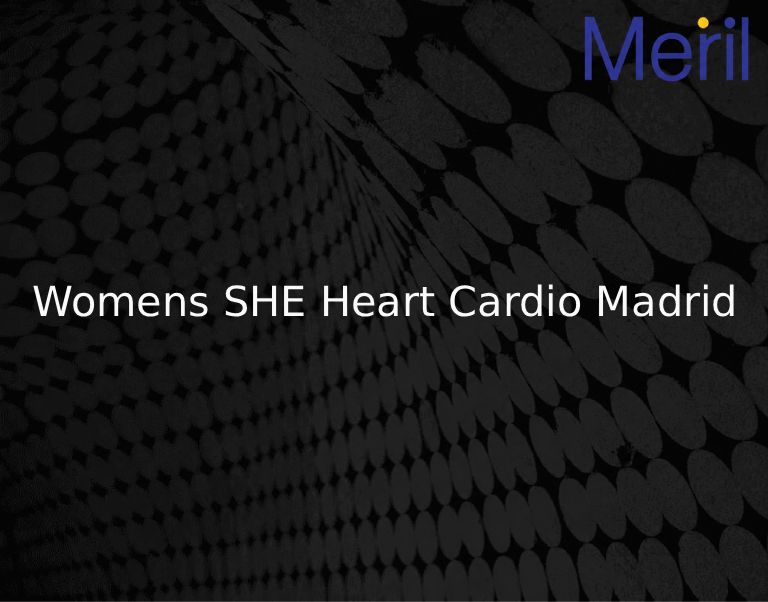 Womens SHE Heart Cardio Madrid