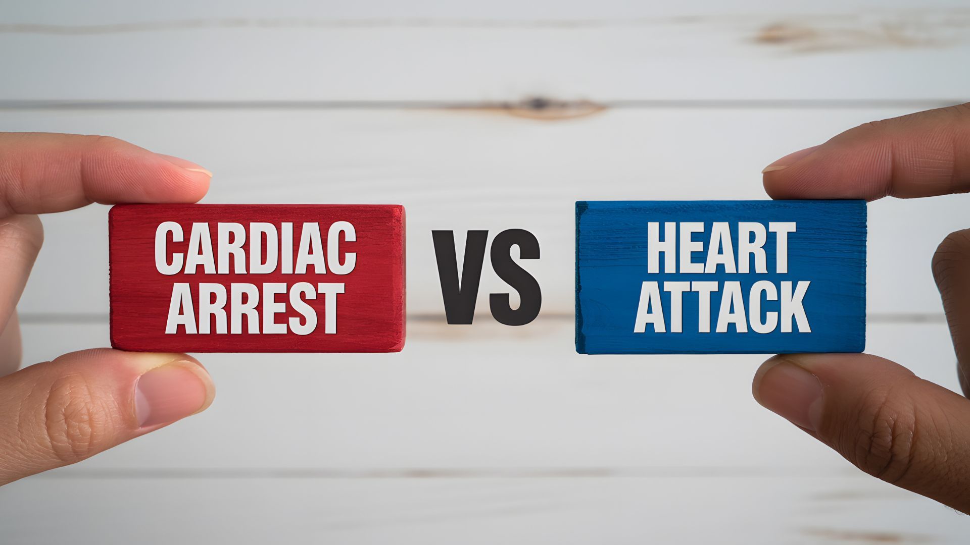 Heart Attack vs Cardiac Arrest
