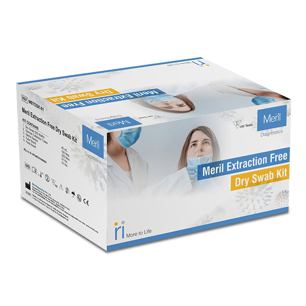 Meril Extraction Free Dry Swab Kit