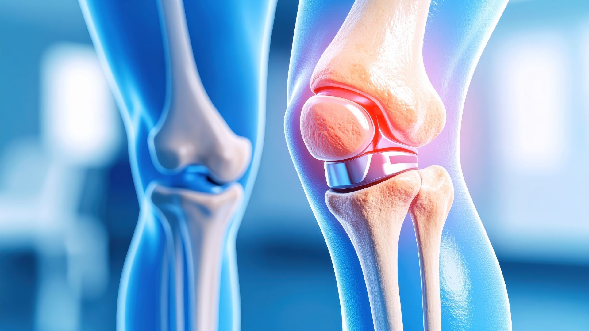 Total Knee Replacement Surgery - Implant