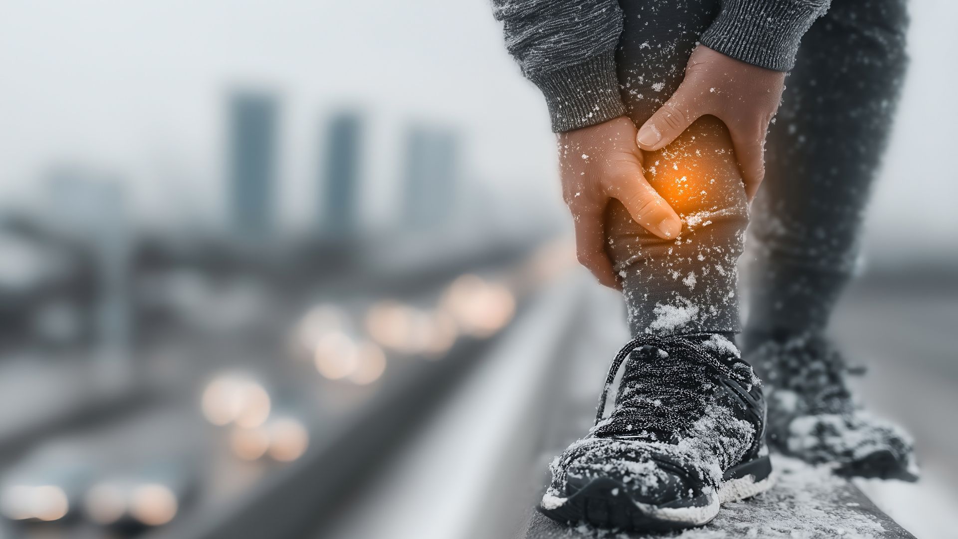 Winter, blood Circulation and leg pain