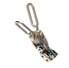 Mini Non-invasive Tip Round Fenestrated Bipolar Forceps